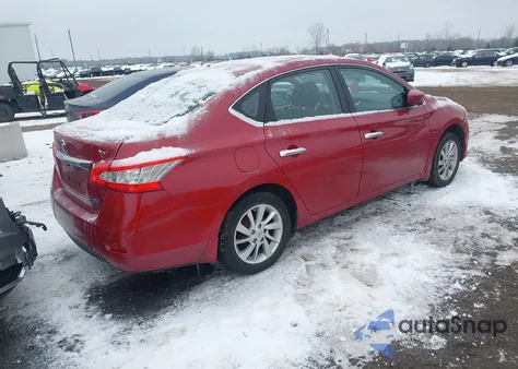 2013 Nissan Sentra Sv from USA, damaged, VIN 3N1AB7AP5DL767423